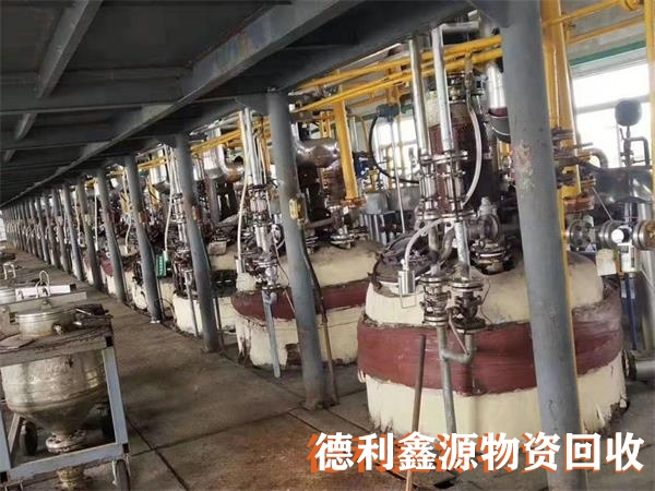 化工設備回收，化工廠拆除，反應器回收，蒸發器回收